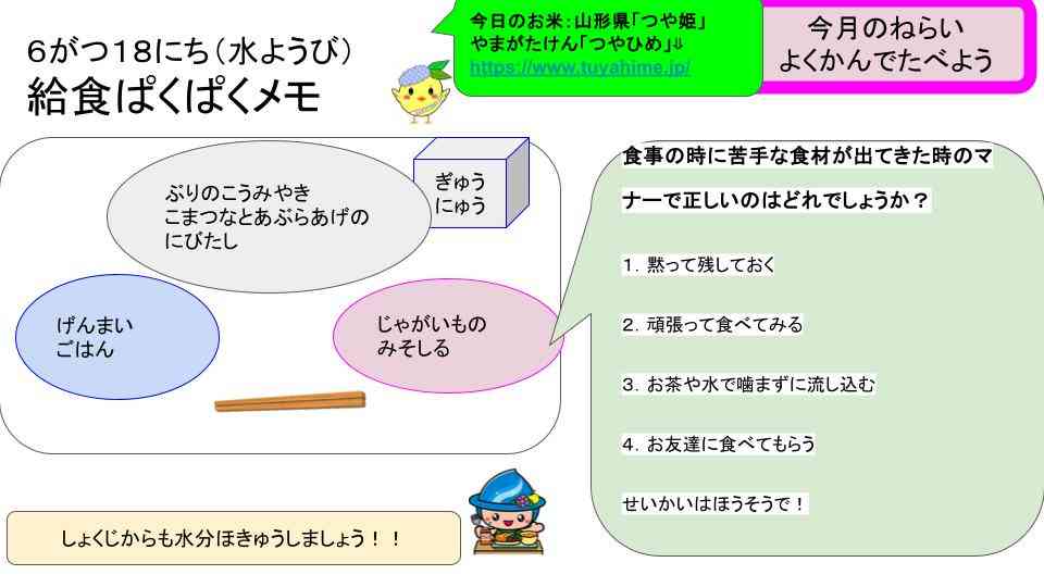 R7年6月3日〜30日給食ぱくぱくメモ  (12)