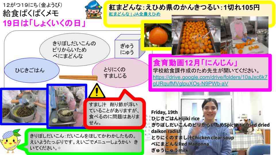 R7年12月1日〜22日給食ぱくぱくメモ   (14)