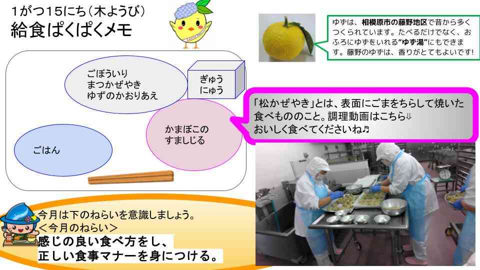R8年1月13日〜30日給食ぱくぱくメモ   (2)