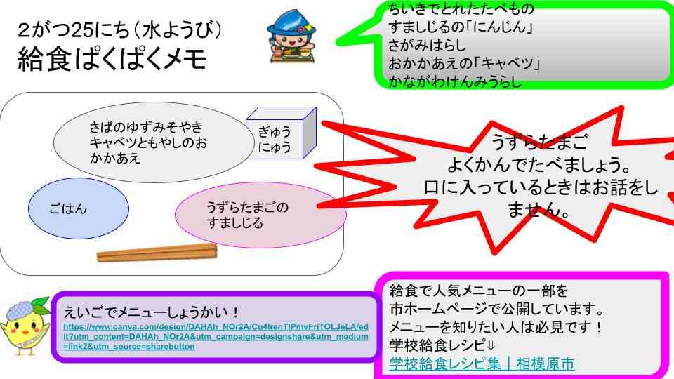 R8年2月2日〜27日給食ぱくぱくメモ   (18)