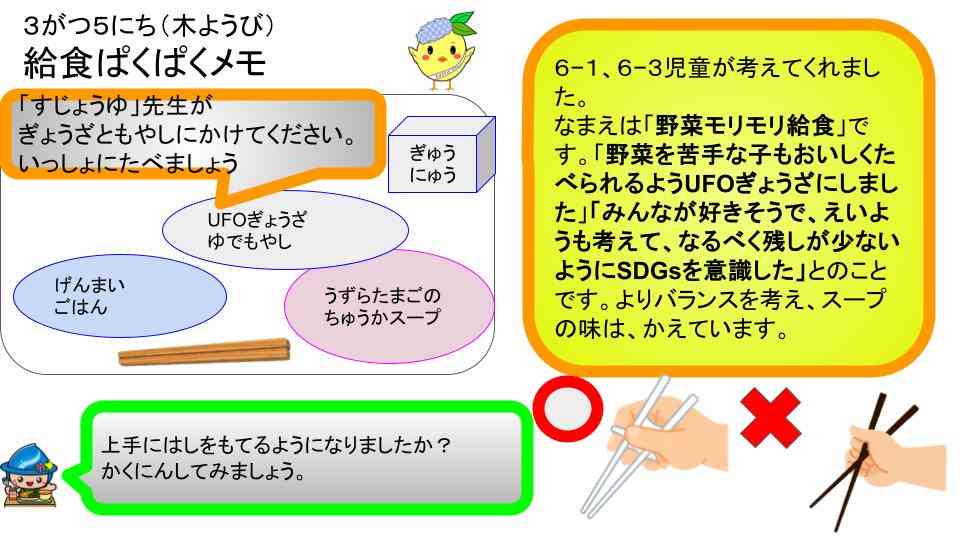 R8年3月2日〜18日給食ぱくぱくメモ   (4)